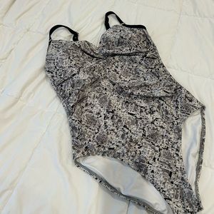 Calvin Klein bathing suit snakeskin
